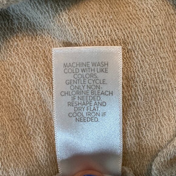 Lovely J.Jill Pure Jill Teal Blue Tan Tunic Boatneck Large - Picture 10 of 10